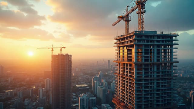 Corporate office interior spaces